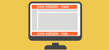 Zones editables