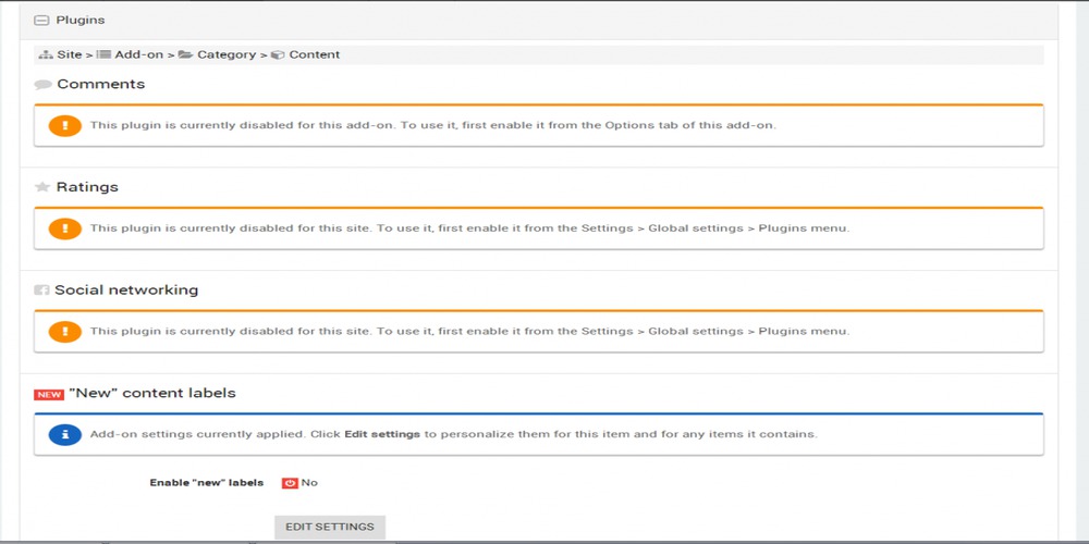 Plugins Kyma-Web